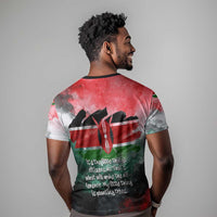 Wangari Maathai T shirt Kenyan Flag Watercolor Style - Environmental Quote Planting Trees Tribute Eco-Activism - Wonder Print Shop