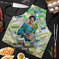 Wangari Maathai Apron Hummingbird Quote Tree Planting Theme Environmental Justice Tribute - Wonder Print Shop