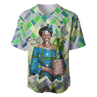 Wangari Maathai Baseball Jersey Hummingbird Quote Tree Planting Theme Environmental Justice Tribute - Wonder Print Shop