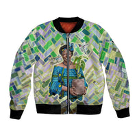 Wangari Maathai Bomber Jacket Hummingbird Quote Tree Planting Theme Environmental Justice Tribute - Wonder Print Shop