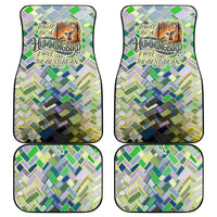 Wangari Maathai Car Mats Hummingbird Quote Tree Planting Theme Environmental Justice Tribute - Wonder Print Shop