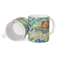 Wangari Maathai Ceramic Mug Hummingbird Quote Tree Planting Theme Environmental Justice Tribute - Wonder Print Shop