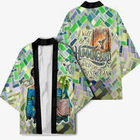 Wangari Maathai Kimono Hummingbird Quote Tree Planting Theme Environmental Justice Tribute - Wonder Print Shop