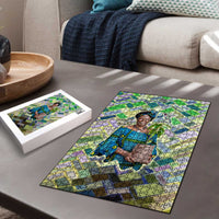 Wangari Maathai Puzzle Hummingbird Quote Tree Planting Theme Environmental Justice Tribute - Wonder Print Shop