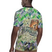 Wangari Maathai Rugby Jersey Hummingbird Quote Tree Planting Theme Environmental Justice Tribute - Wonder Print Shop