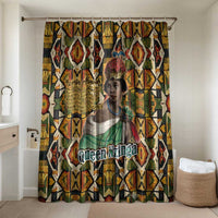 Queen Nzinga Bathroom Set Mbandi Traditional Regal Portrait Empowerment Quote African Female Leadership - Wonder Print Shop