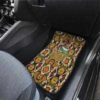 Queen Nzinga Car Mats Mbandi Traditional Regal Portrait Empowerment Quote African Female Leadership - Wonder Print Shop