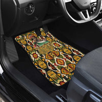 Queen Nzinga Car Mats Mbandi Traditional Regal Portrait Empowerment Quote African Female Leadership - Wonder Print Shop