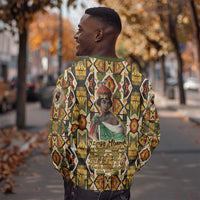 Queen Nzinga Sweatshirt Mbandi Traditional Regal Portrait Empowerment Quote African Female Leadership - Wonder Print Shop