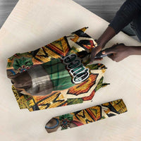 Queen Nzinga Umbrella Mbandi Traditional Regal Portrait Empowerment Quote African Female Leadership - Wonder Print Shop