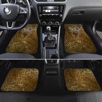 Queen Nzinga Car Mats Cowrie Crown Silhouette Royal Power - Wonder Print Shop