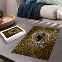 Queen Nzinga Puzzle Cowrie Crown Silhouette Royal Power - Wonder Print Shop