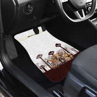 South Africa Wildlife Pride Car Mats Big Five with National Flag and Protea Floral Accent