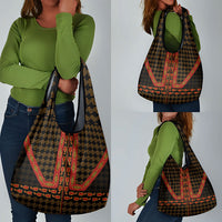 Cameroon Toghu Heritage Grocery Bag Traditional Bamenda Pattern In African