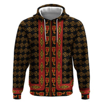 Cameroon Toghu Heritage Hoodie Traditional Bamenda Pattern In African