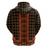Cameroon Toghu Heritage Hoodie Traditional Bamenda Pattern In African