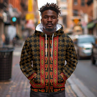Cameroon Toghu Heritage Hoodie Traditional Bamenda Pattern In African