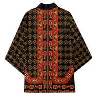 Cameroon Toghu Heritage Kimono Traditional Bamenda Pattern In African