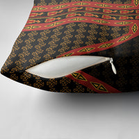 Cameroon Toghu Heritage Pillow Cover Traditional Bamenda Pattern In African