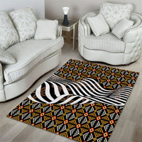 Cameroon Toghu Bamenda Area Rug African Traditional Art