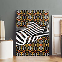 Cameroon Toghu Bamenda Canvas Wall Art African Traditional Art