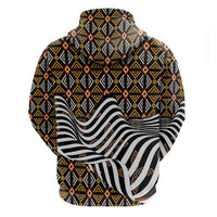Cameroon Toghu Bamenda Hoodie African Traditional Art