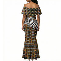 Cameroon Toghu Bamenda Mermaid Dress African Traditional Art