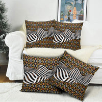 Cameroon Toghu Bamenda Pillow Cover African Traditional Art