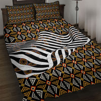 Cameroon Toghu Bamenda Quilt Bed Set African Traditional Art