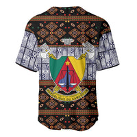 Cameroon Toghu Baseball Jersey Flag Coat Of Arms - Traditional Bamenda Art