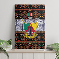 Cameroon Toghu Canvas Wall Art Flag Coat Of Arms - Traditional Bamenda Art