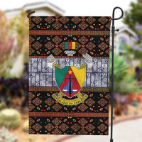 Cameroon Toghu Garden Flag Flag Coat Of Arms - Traditional Bamenda Art