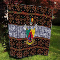 Cameroon Toghu Quilt Flag Coat Of Arms - Traditional Bamenda Art