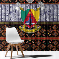 Cameroon Toghu Window Curtain Flag Coat Of Arms - Traditional Bamenda Art