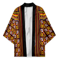 Cameroon Toghu Kimono Vibrant Bamenda Tribal - Authentic African Folk Art