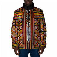 Cameroon Toghu Padded Jacket Vibrant Bamenda Tribal - Authentic African Folk Art