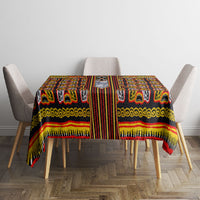 Cameroon Toghu Tablecloth Vibrant Bamenda Tribal - Authentic African Folk Art