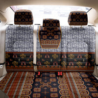 Cameroon Toghu Ethnic Heritage Back Car Seat Cover Traditional Bamenda Embroidery Style - African Tribal Motifs