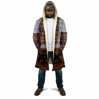 Cameroon Toghu Ethnic Heritage Cloak Traditional Bamenda Embroidery Style - African Tribal Motifs