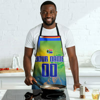 Personalized South Africa Football Apron Springbok Champion Soccer Mascot Protea
