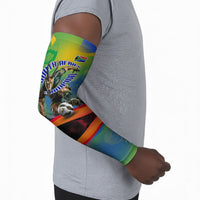 Personalized South Africa Football Arm Sleeves Springbok Champion Soccer Mascot Protea