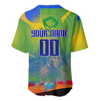 Personalized South Africa Football Baseball Jersey Springbok Champion Soccer Mascot Protea