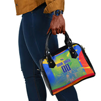 Personalized South Africa Football Shoulder Handbag Springbok Champion Soccer Mascot Protea