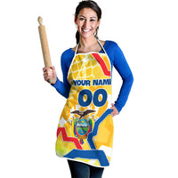 Personalized Ecuador Football Condor Mascot Apron Golden Wings of La Tri