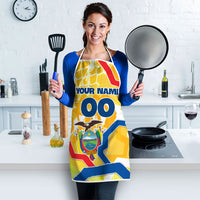 Personalized Ecuador Football Condor Mascot Apron Golden Wings of La Tri