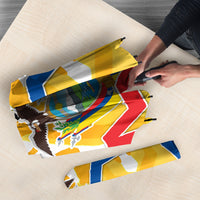 Personalized Ecuador Football Condor Mascot Umbrella Golden Wings of La Tri