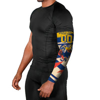 Personalized Ecuador Football Arm Sleeves Condor Vintage Grunge National Pride Soccer Mascot
