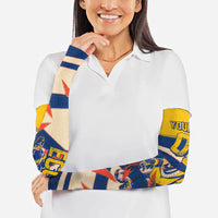 Personalized Ecuador Football Arm Sleeves Condor Vintage Grunge National Pride Soccer Mascot