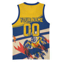 Personalized Ecuador Football Basketball Jersey Condor Vintage Grunge National Pride Soccer Mascot
