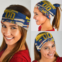 Personalized Ecuador Football Neck Gaiter Condor Vintage Grunge National Pride Soccer Mascot